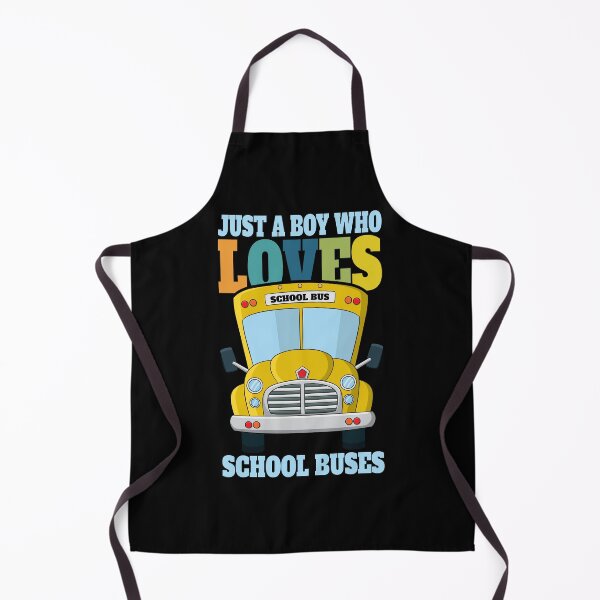 Item preview, Just a Boy Who Loves School Buses, Vintage Car designed and sold by nikolaj1301.