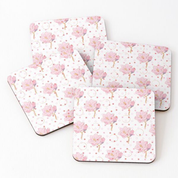 Item preview, romantic pink flowers designed and sold by baybaybaiba.