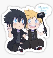 FFXV - Tiny Noctis and Prompto Sticker