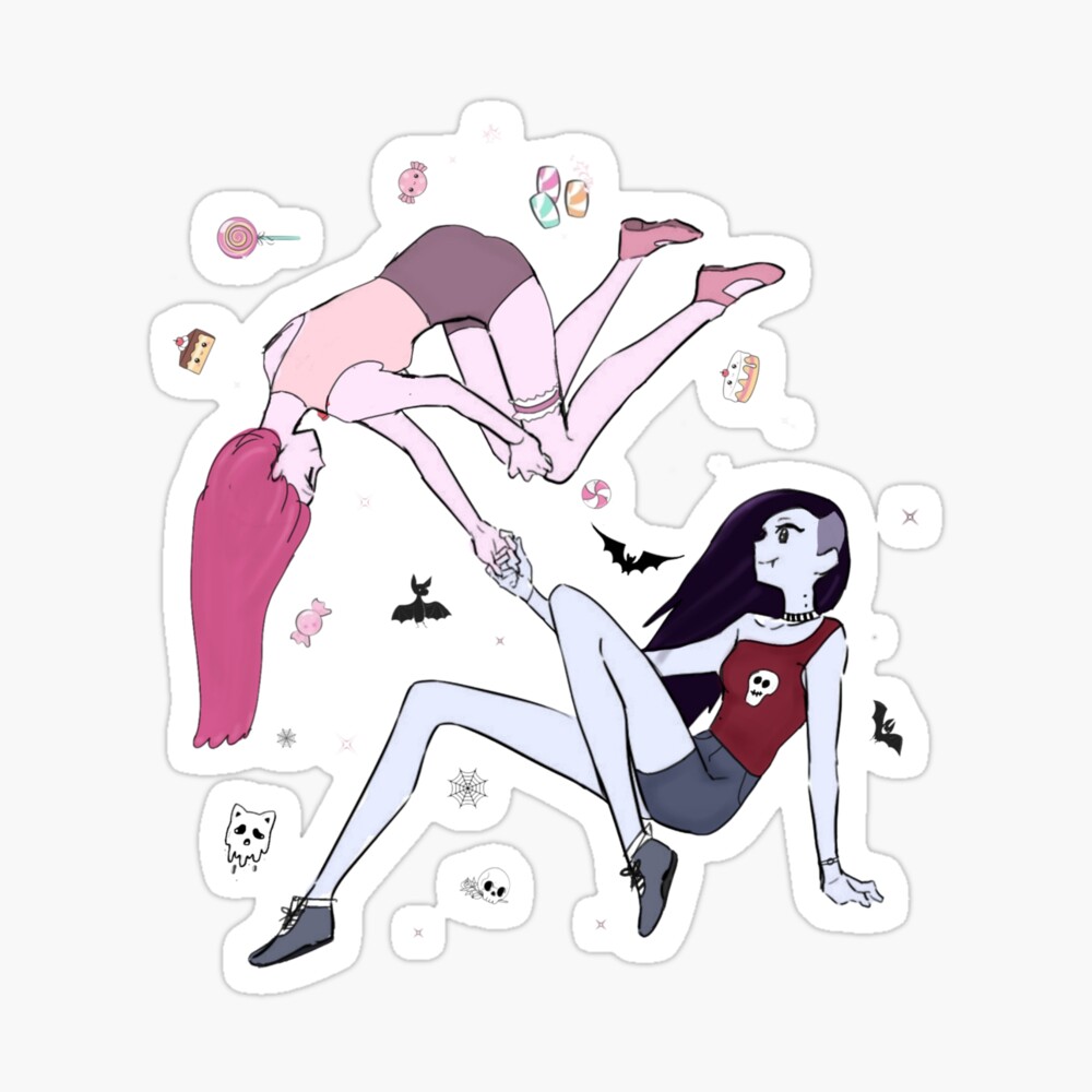 Bubbline, marceline and princess bubblegum