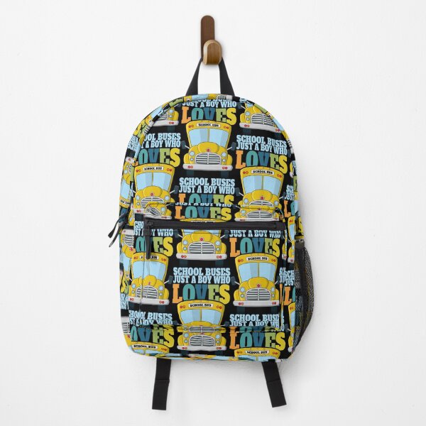 Item preview, Just a Boy Who Loves School Buses, Vintage Car designed and sold by nikolaj1301.