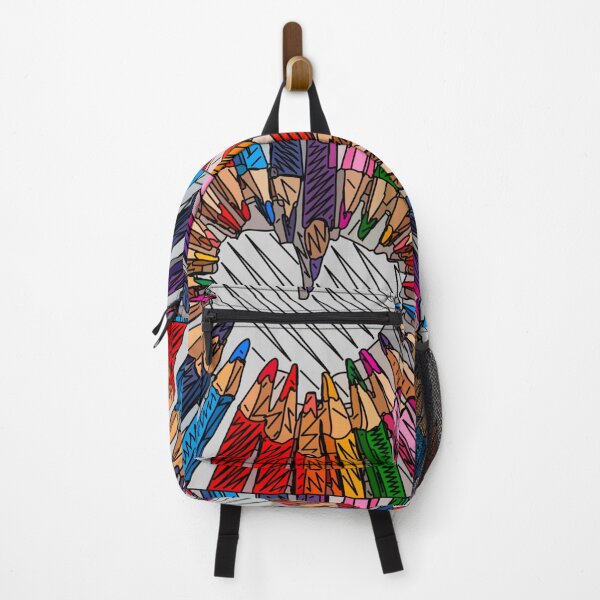 Item preview, Colored pencil heart, Valentines Day for Teachers, StayFlyDesign designed and sold by HeatherAP.