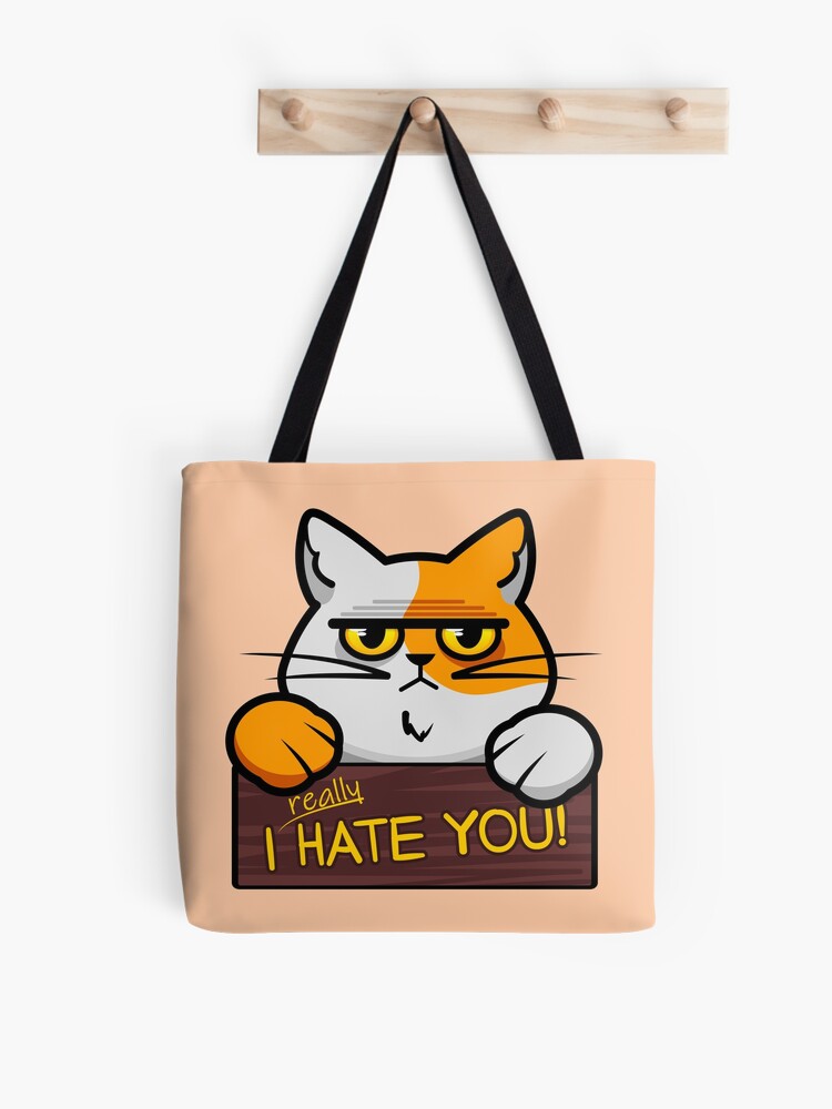 Cat Purse Angry Cat 