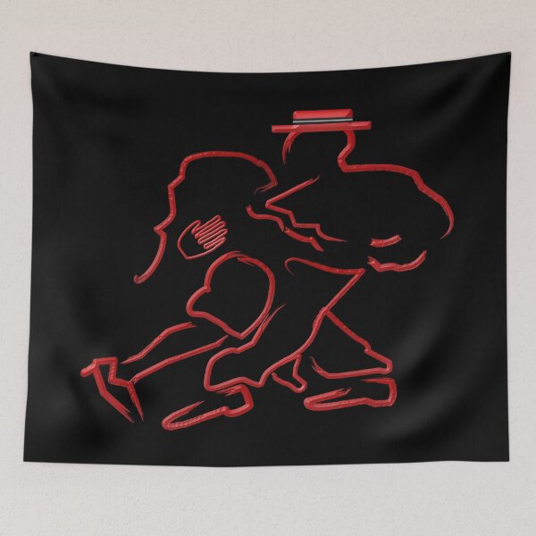 Item preview,  Fantastic Abstract Tango Dancers Calligraphy Valentine's Day Party. designed and sold by Ralek.