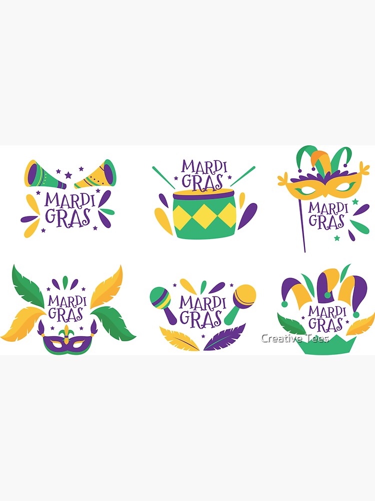 Mardi Gras Stickers | Sticker