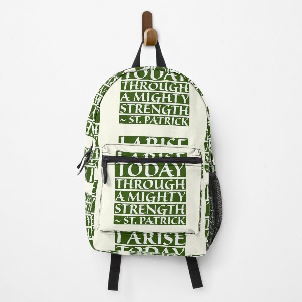 Item preview, St. Patrick's Breastplate Prayer, I Arise Today Through a Mighty Strength designed and sold by IceCreamMuseum.