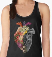 Blumen-Herz-Frühling Tanktop für Frauen