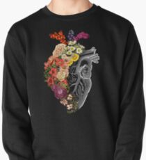 Flower Heart Spring Pullover