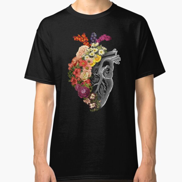 Flower Heart Spring Classic T-Shirt