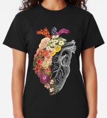 Blumen-Herz-Frühling Classic T-Shirt