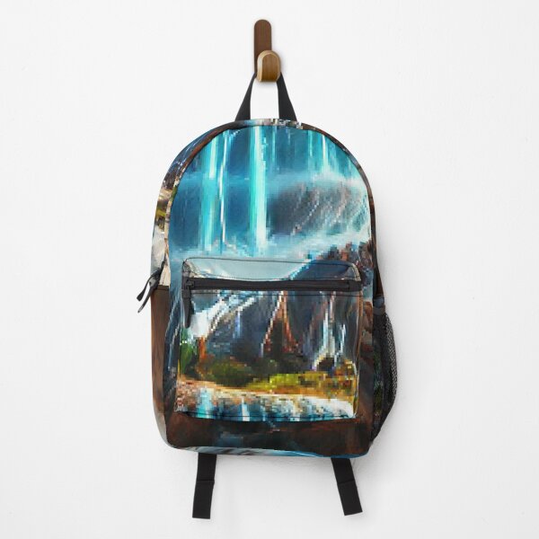 Item preview, Waterfall View Nature Art Work paintings. designed and sold by Sloyar.