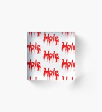 HOLE Acrylic Block
