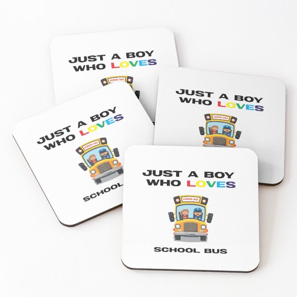 Item preview, Just A Boy Who loves School Buses Kids designed and sold by Oussama El hajjari.