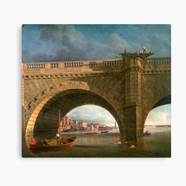 Item preview, Samuel Scott - Arches of Westminster Bridge, circa 1750 designed and sold by Geraldo Garcia.