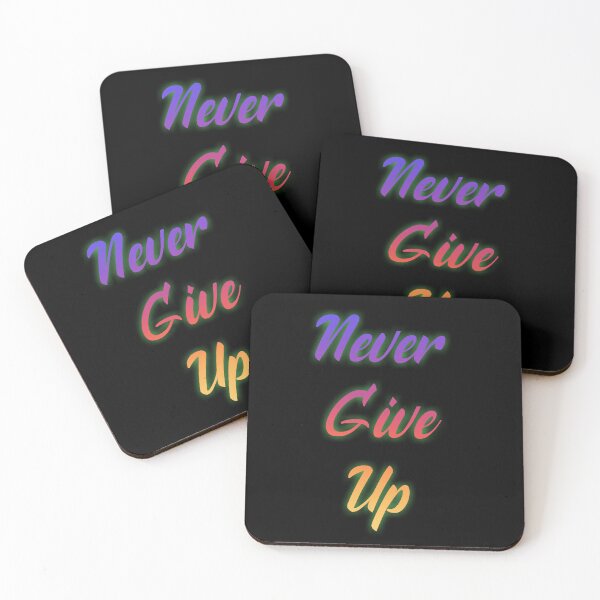 Item preview, Never Give Up designed and sold by dsgn-by-frost.