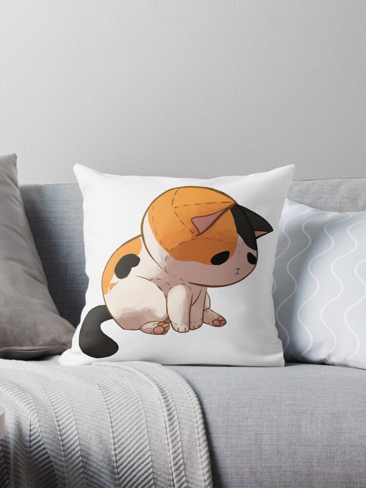 Sad toy plushie calico cat