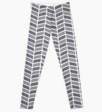 Floral stylized black pattern Leggings