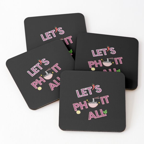 Item preview, let's pho it all matte designed and sold by vietmix.