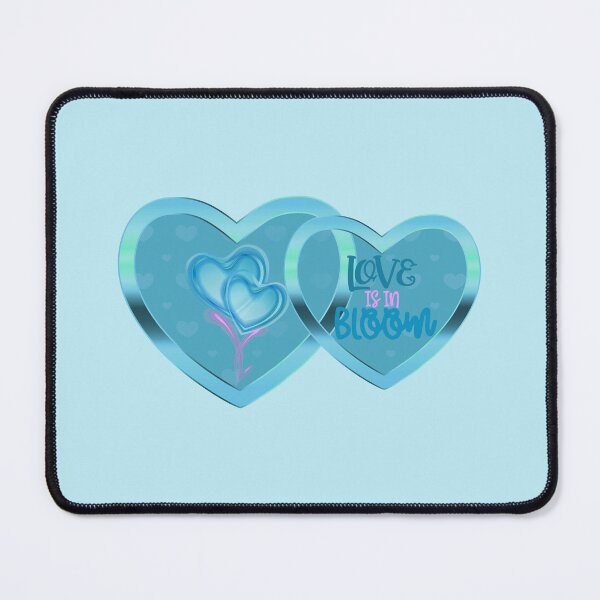 Item preview, Love is in Bloom! (Aqua on Aqua) designed and sold by PawsitiveMum.