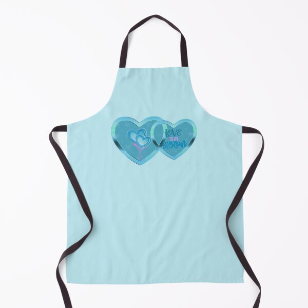 Item preview, Love is in Bloom! (Aqua on Aqua) designed and sold by PawsitiveMum.