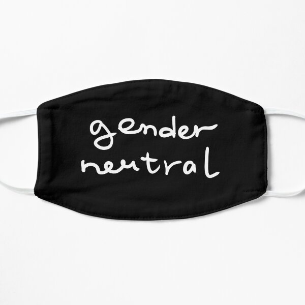 Gender Neutral  Flat Mask