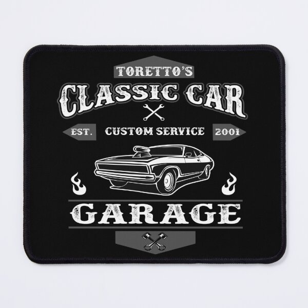 Item preview, Toretto's Classic Car Garage designed and sold by Alema Art.