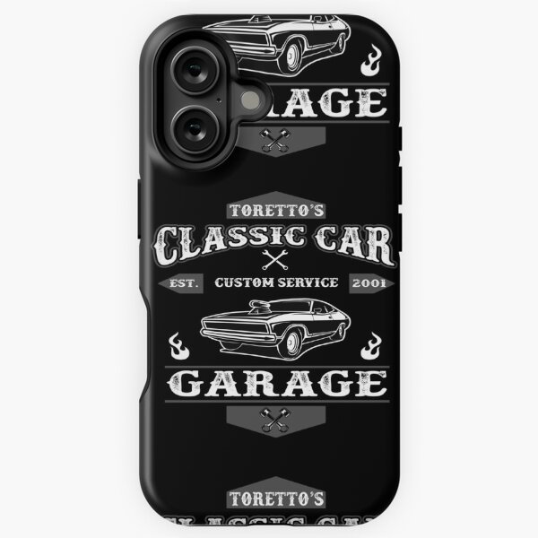 Item preview, Toretto's Classic Car Garage designed and sold by Alema Art.