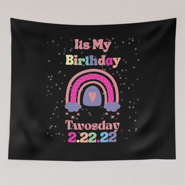 Item preview, Its My Birthday Twosday 2 22 22 designed and sold by WanderTravels.