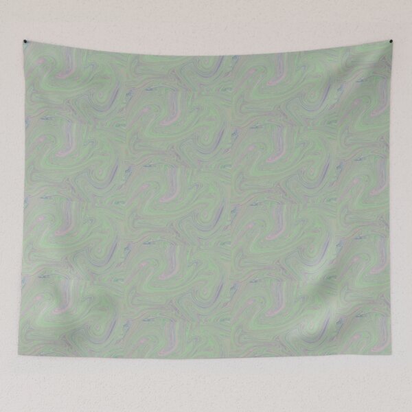 Item preview, light pastel green swirl designed and sold by lisahiselius.