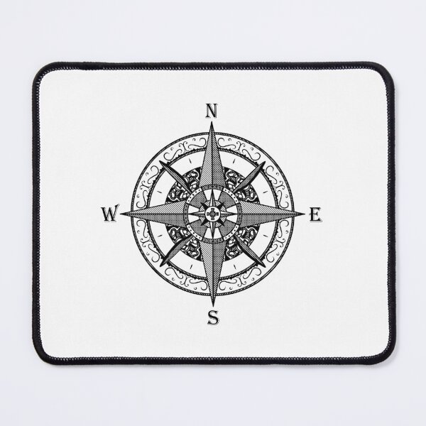 Item preview, Compass with Propeller Traditional Pirate Tattoo designed and sold by Beano Supremo.