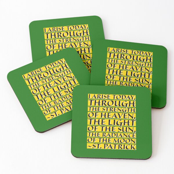 Item preview, Centuries Old Irish St. Patrick Prayer I Arise Today Through the Strength of Heaven designed and sold by IceCreamMuseum.