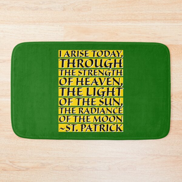 Item preview, Centuries Old Irish St. Patrick Prayer I Arise Today Through the Strength of Heaven designed and sold by IceCreamMuseum.