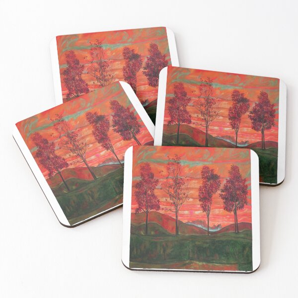 Item preview, Egon Schiele Four Trees 1917 designed and sold by Vitage-Art45.