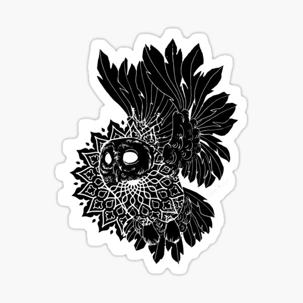 Space Owl Sticker