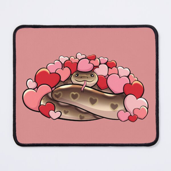 Item preview, Snake Full Of Love - Aphrodite Ball Python - Valentines Day designed and sold by Nerdynoods.