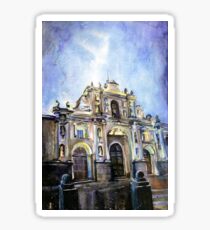 Cathedral- Antigua, Guatemala Sticker
