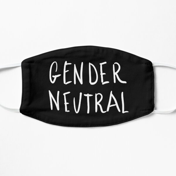 Gender Neutral  Flat Mask