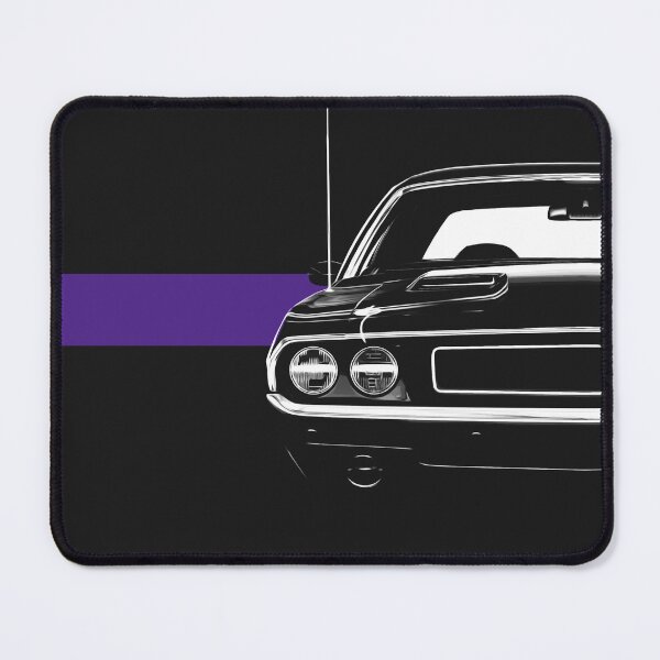Item preview, 1970s American Muscle Car - With Purple Stripe designed and sold by ApexFibers.