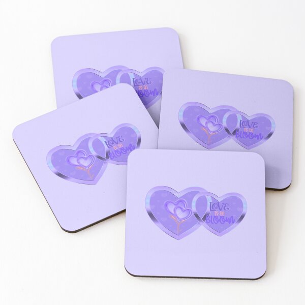 Item preview, Love is in Bloom! (Purple on Purple) designed and sold by PawsitiveMum.