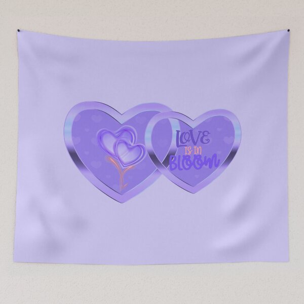 Item preview, Love is in Bloom! (Purple on Purple) designed and sold by PawsitiveMum.