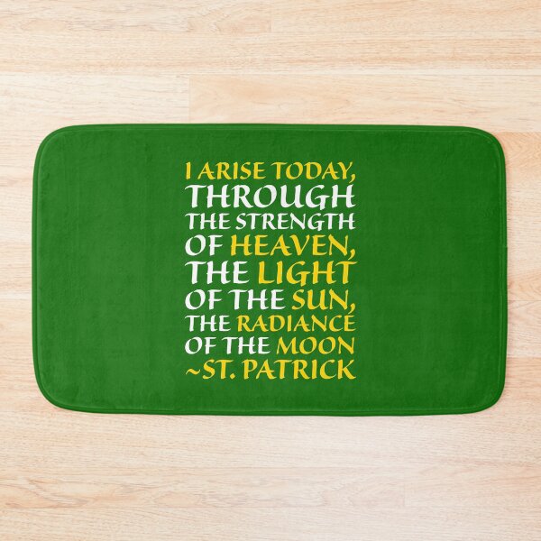 Item preview, Irish St. Patrick's Lorica Prayer I Arise Today Through the Strength of Heaven designed and sold by IceCreamMuseum.
