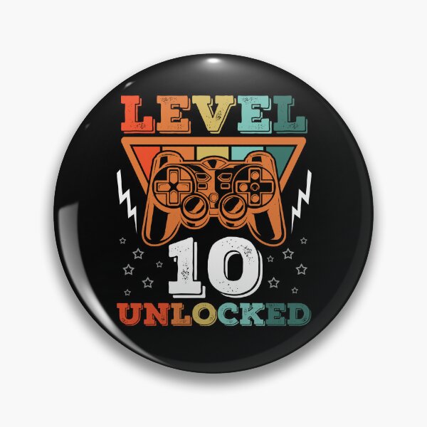 Item preview, 10th Grade or 10th Birthday, Leveling Up Gamer designed and sold by PeachesMommy.