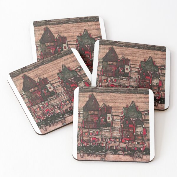 Item preview, Egon Schiele Houses with Laundry (Seeburg) 1914 designed and sold by Vitage-Art45.