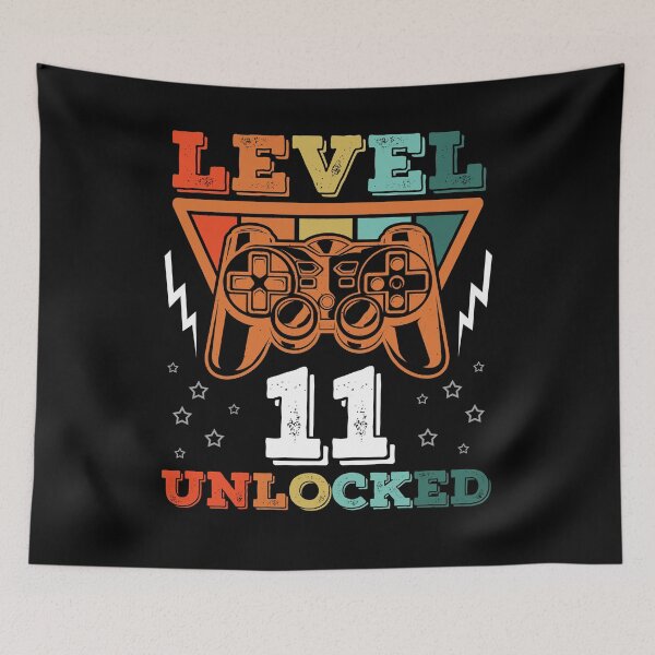 Item preview, 11th Grade or 11th Birthday, Leveling Up Gamer designed and sold by PeachesMommy.
