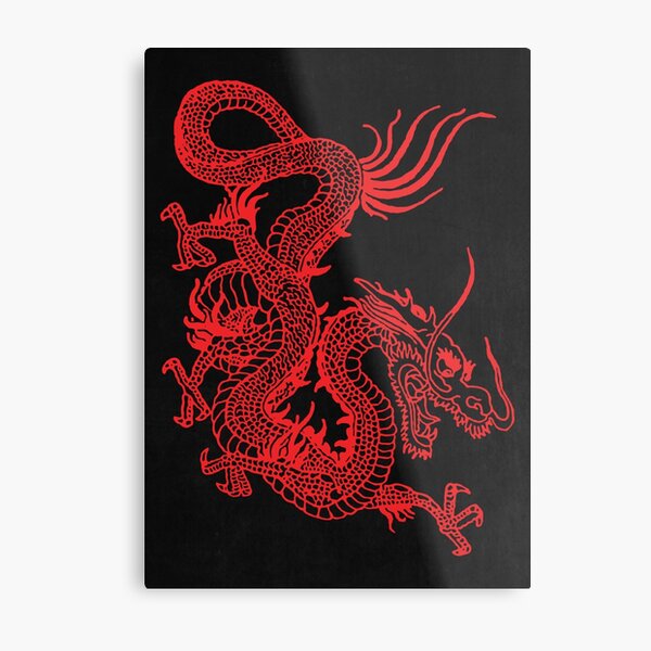 Red Dragon Posters Online - Shop Unique Metal Prints, Pictures, Paintings