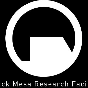 Aperçu de l'œuvre Logo Mesa noir (blanc) | Demi vie de LGSmerch