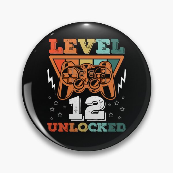 Item preview, 12th Grade or 12th Birthday, Leveling Up Gamer designed and sold by PeachesMommy.