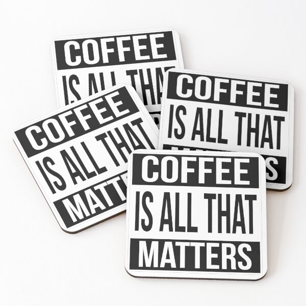 Item preview, Coffee is all that matters designed and sold by RGpresdiffart.