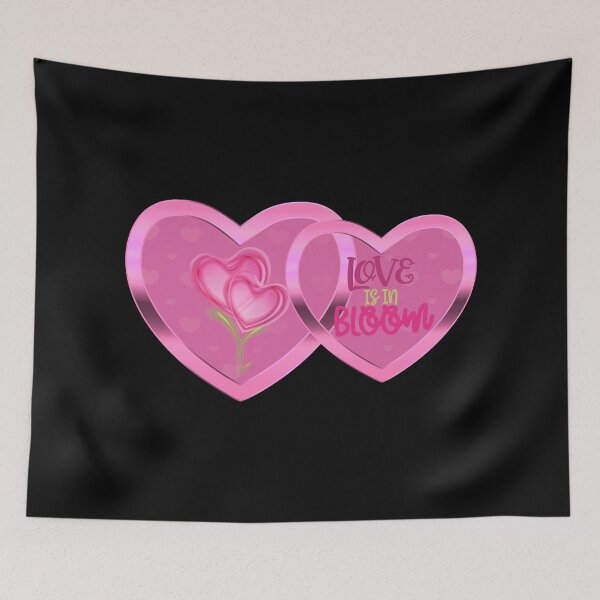 Item preview, Love is in Bloom! (on Black) designed and sold by PawsitiveMum.