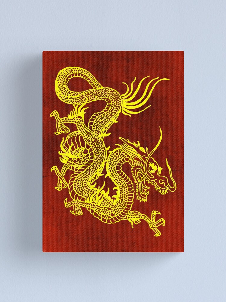 Yellow (Golden) Chinese Dragon